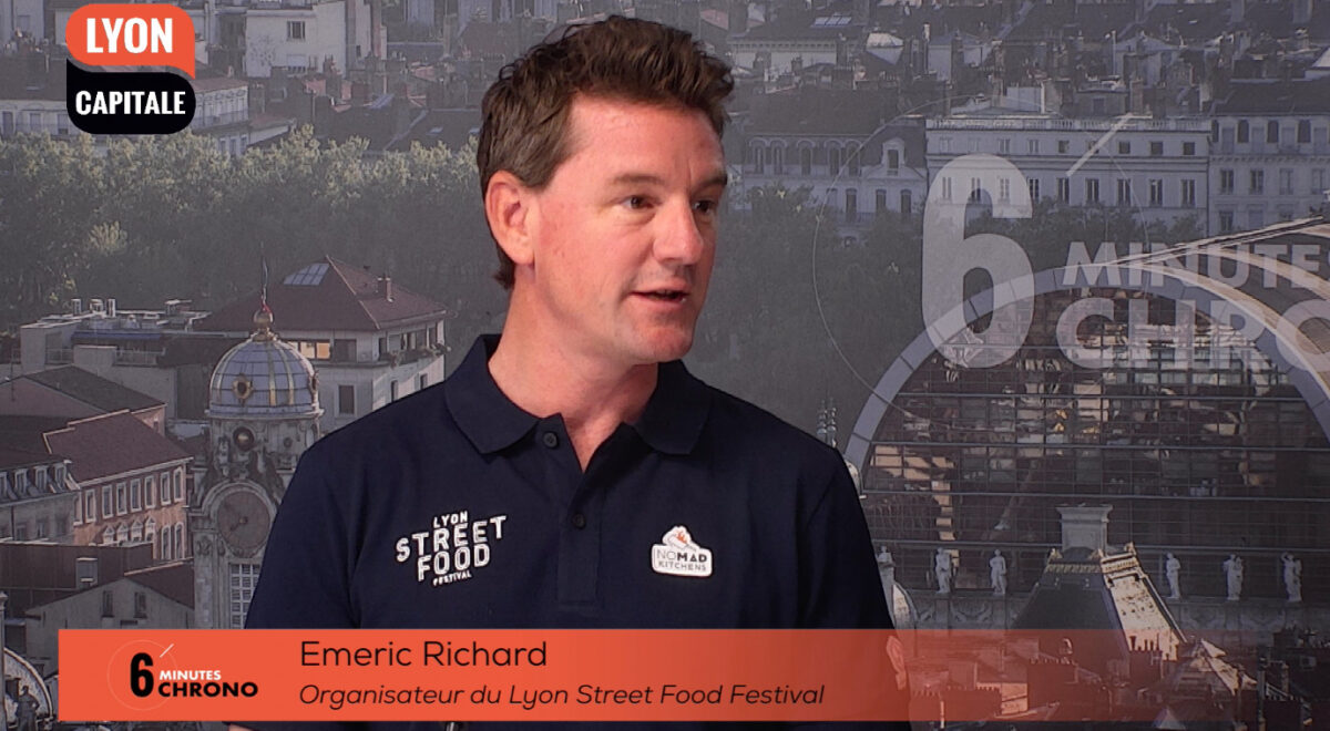 Emeric Richard, co-organisateur du Lyon Street Food Festival