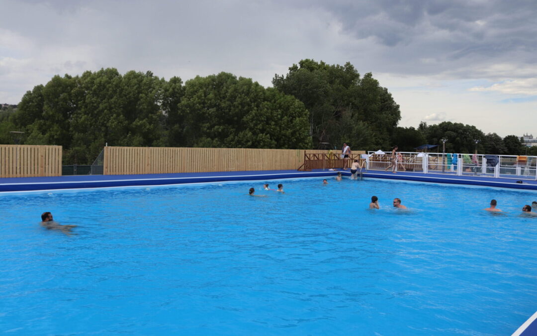 La Ville de Lyon rehausse la température de l'eau de ses piscines