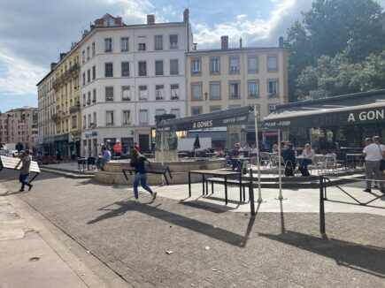 Place Varlin, in the 3rd arrondissement of Lyon