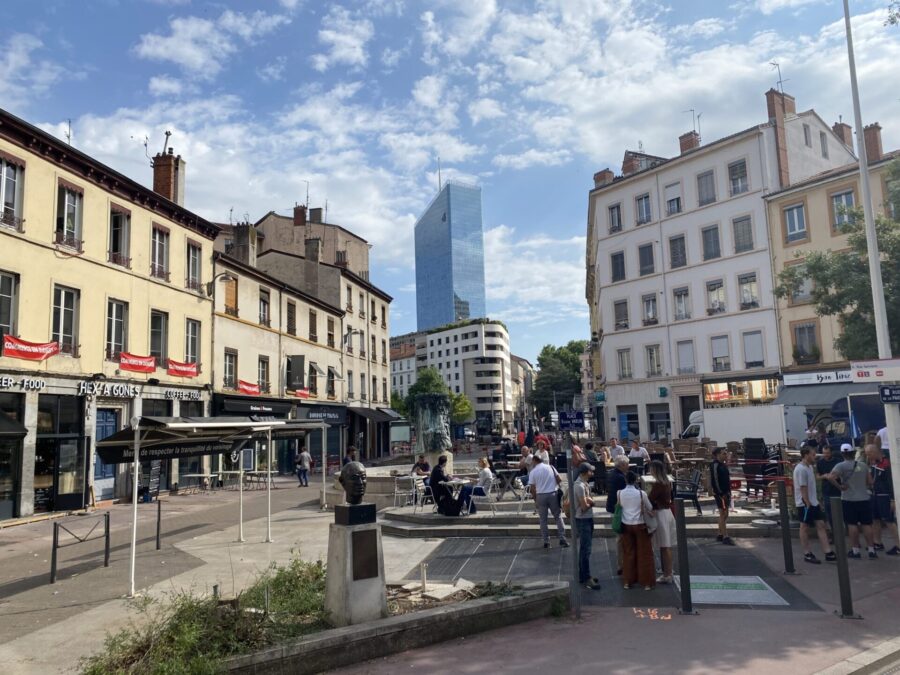 Place Varlin, dans le 3e arrondissement de Lyon