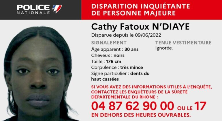 Lyon : disparition inquiétante d'une jeune femme de 30 ans