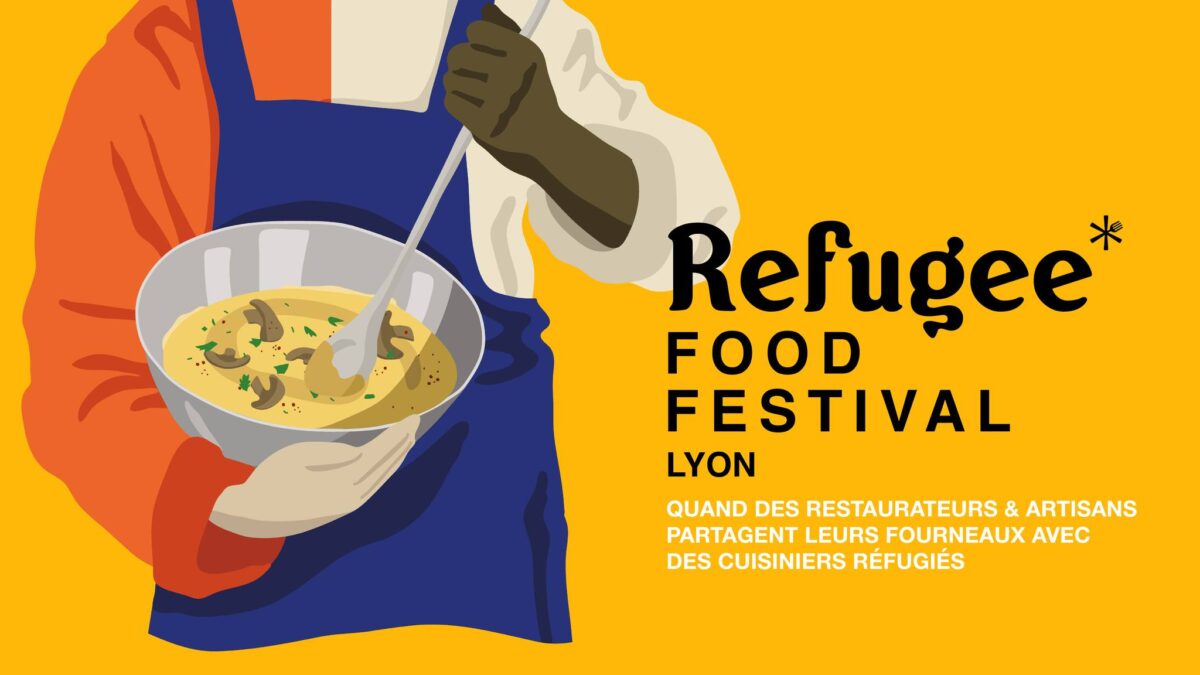 refugee food festival lyon