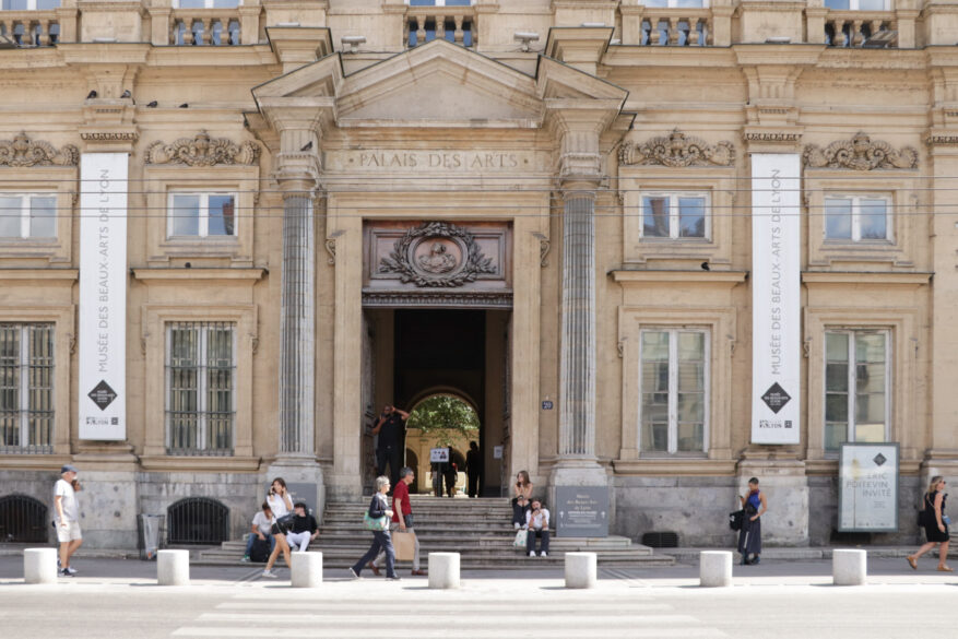 Entrée du Musée des Beaux-Arts de Lyon