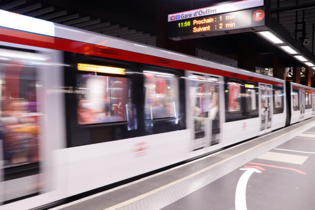 TCL lyon metro
