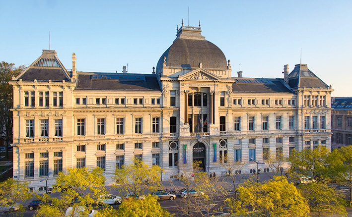 Façade du Palais de l'Université