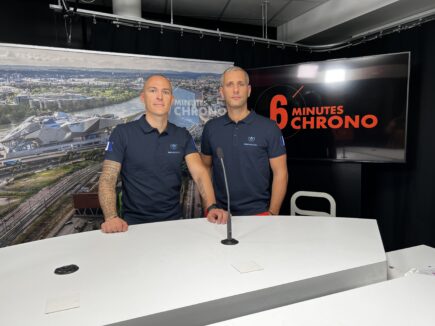 Sylvain Copier et Julien Cottard, pompiers professionnels à Lyon et bénévoles à Diving for Future