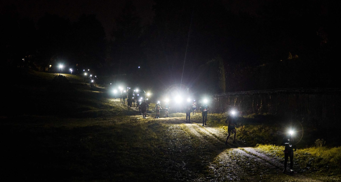 Lyon urban Trail by night, à Lyon