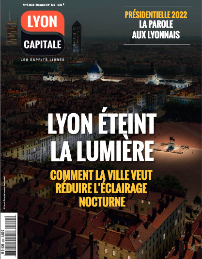 La Une du magazine Lyon Capitale d'avril 2022