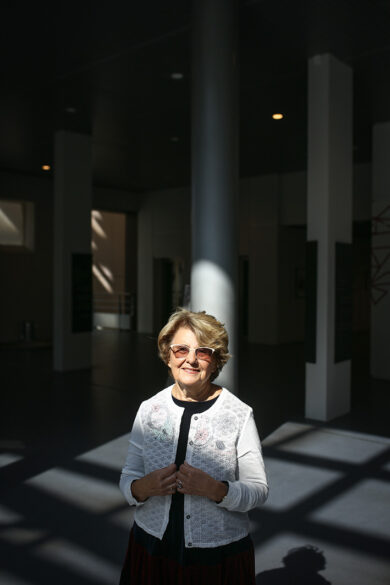 Michèle Vianès, présidente de l'ONG Regards de Femmes