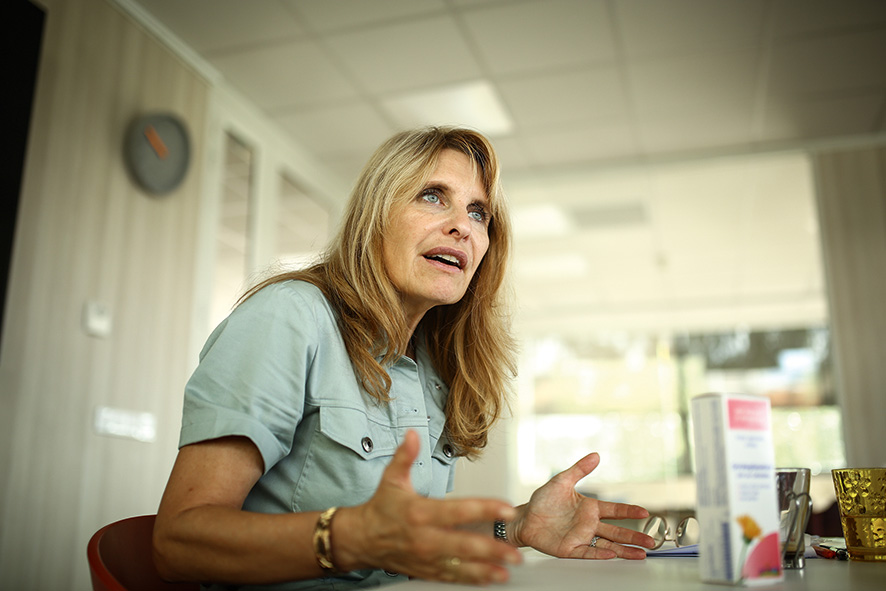 Valérie Lorentz-Poinsot, directrice générale des laboratoires Boiron