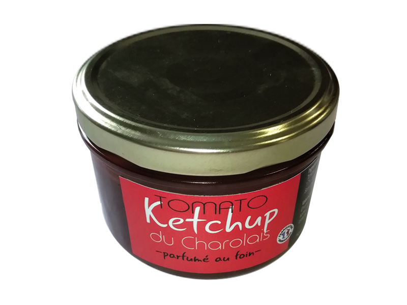 Ketchup charolais parfumé au foin