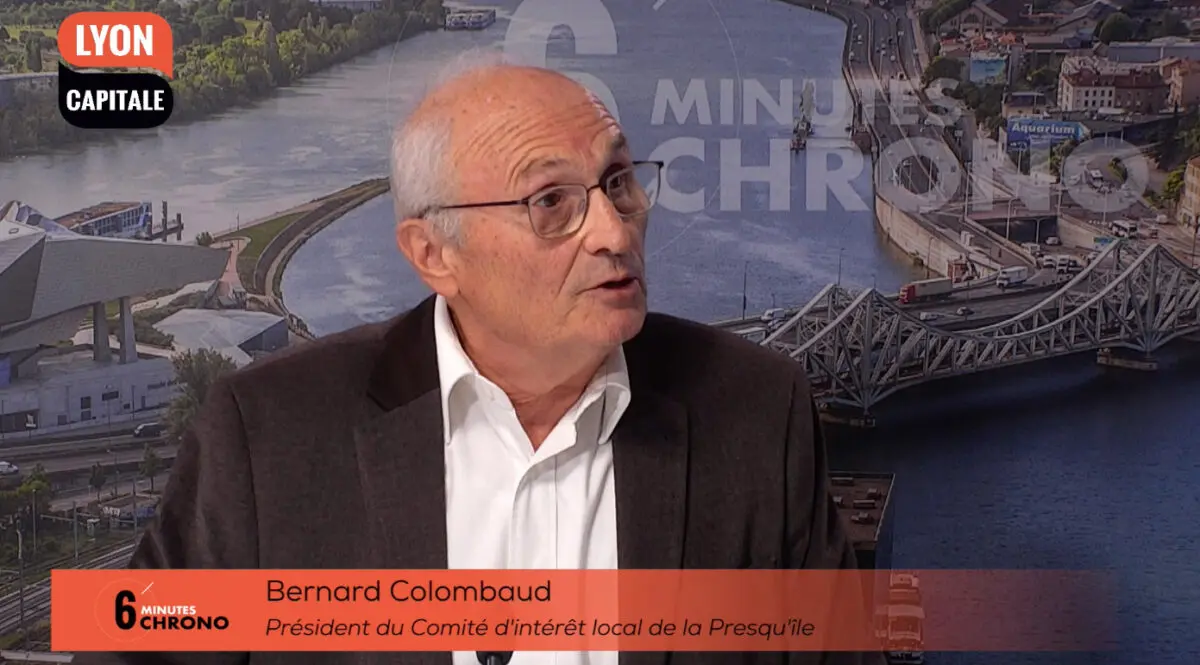 Bernard Colombaud est le président du Comité d'intérêt local "Centre Presqu'Ile", qui représente les habitants de la Presqu'île, des Terreaux à Perrache.