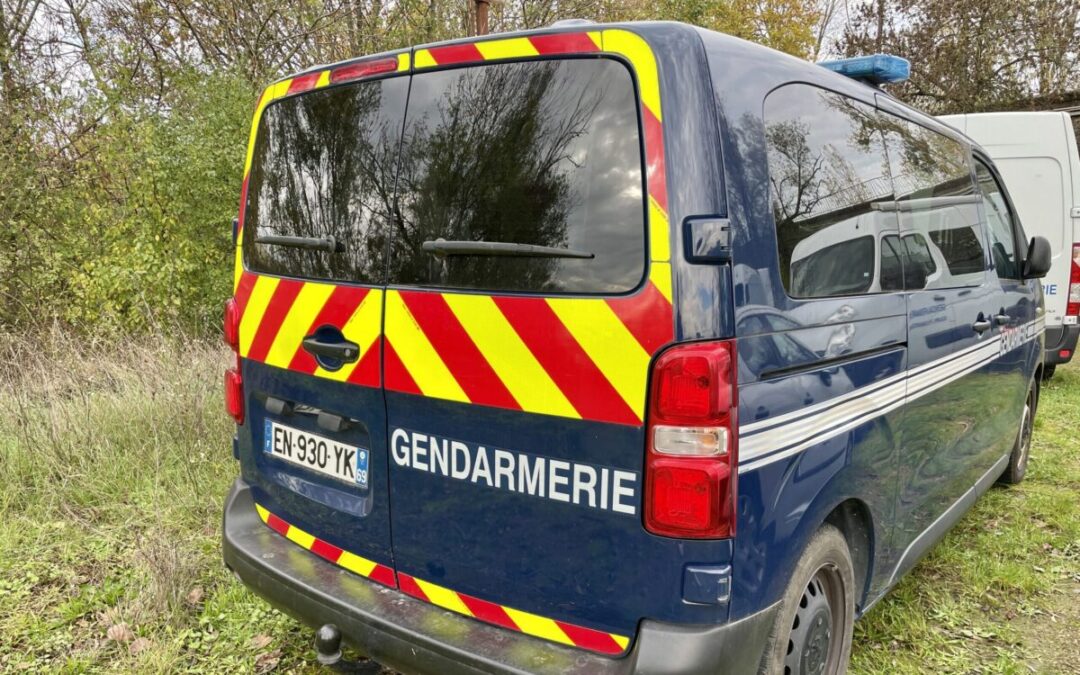 gendarme voiture Rhône
