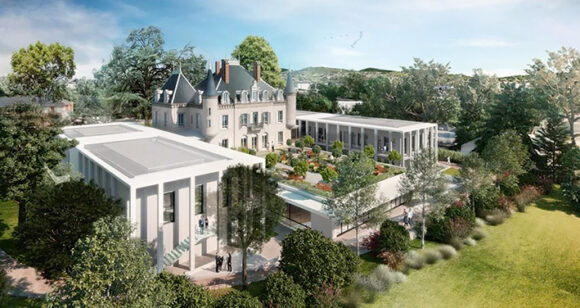 Projet du nouveau château de l'institut Paul Bocuse