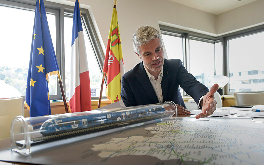 Laurent Wauquiez à la région Auvergne-Rhône-Alpes