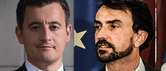 Gérald Darmanin, ministre de l'Intérieur / Grégory Doucet, maire de Lyon