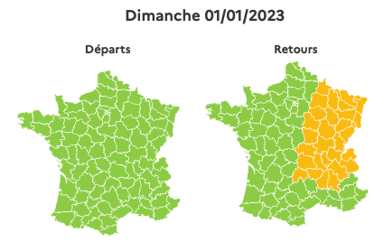 Bison futé 1er janvier 2023