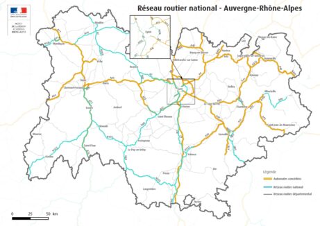 autoroutes AURA