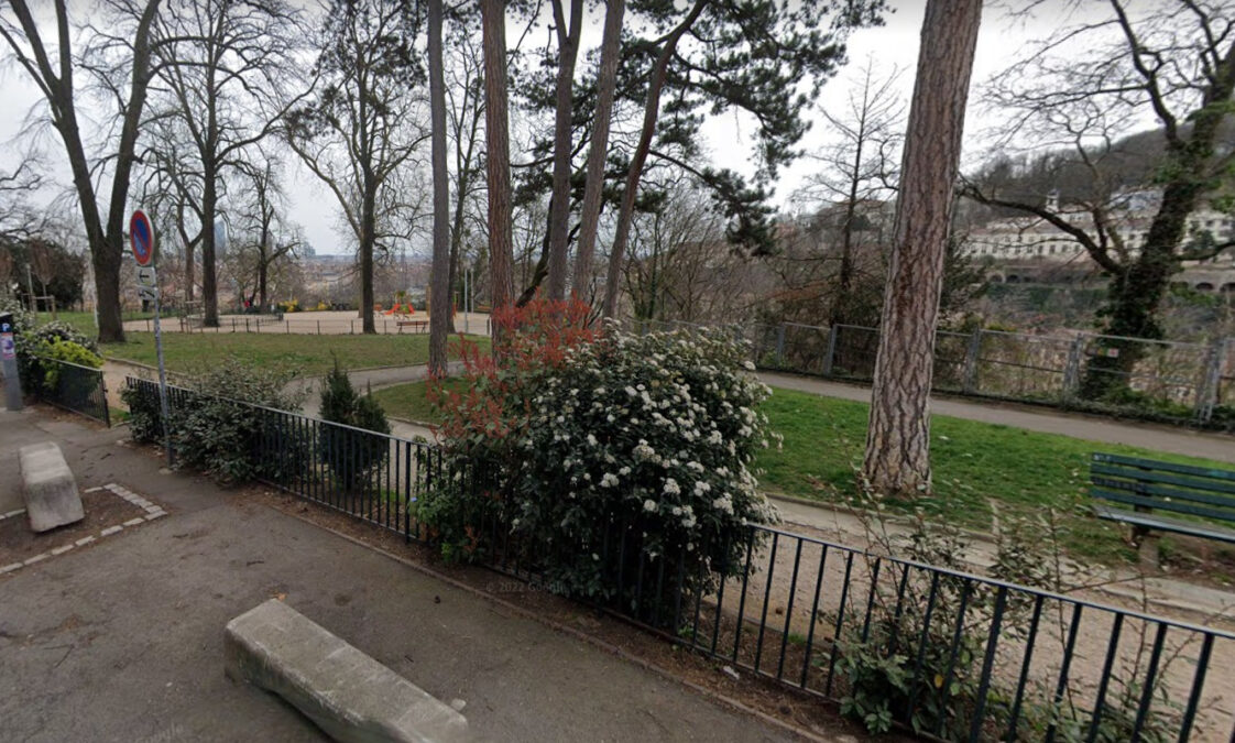 Le jardin des chartreux dans le 1er arrondissement de Lyon.