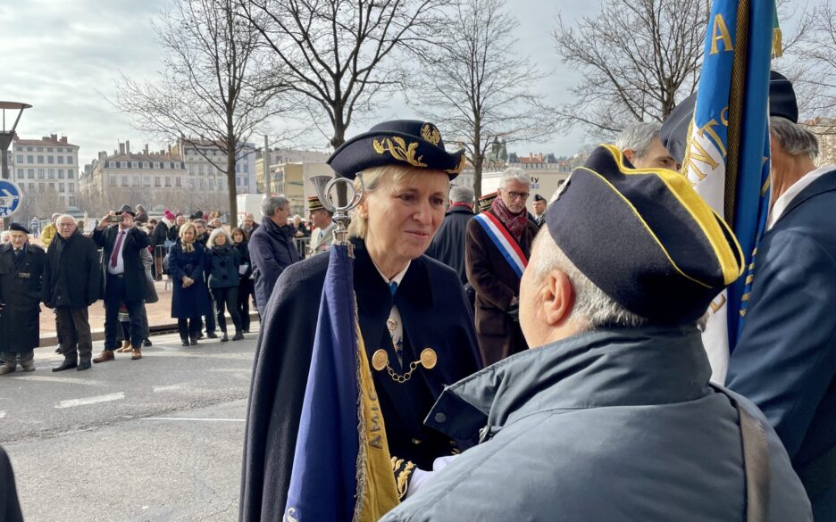 Fabienne Buccio préfète du Rhône  le 30 janvier 2023