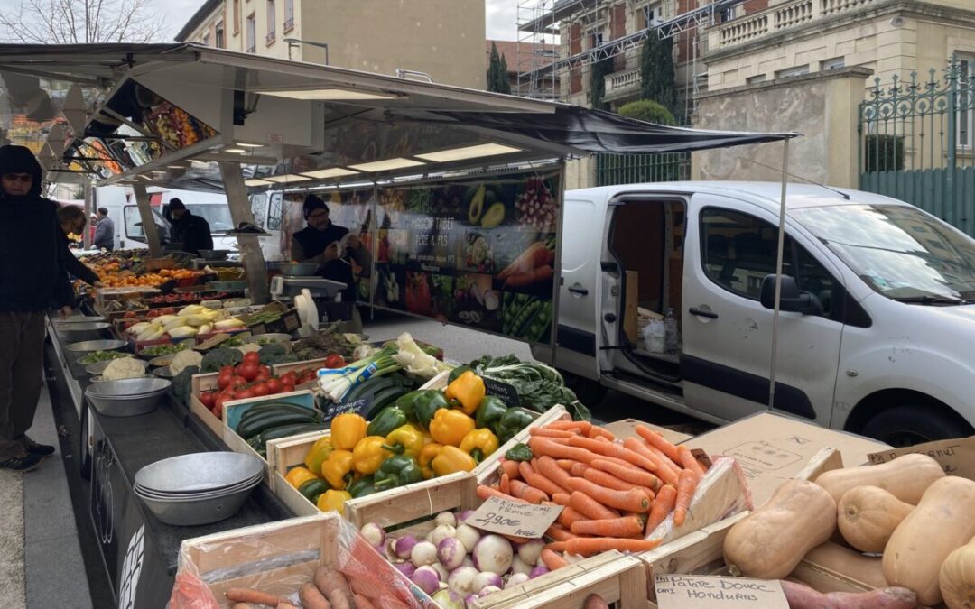 Marché du Grand Clément à Villeurbanne