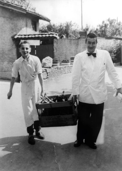 Pierre Orsi, 14 ans, à l’hôtel Orsi, à Poleymieux-au-Mont-d’Or, chez son père.