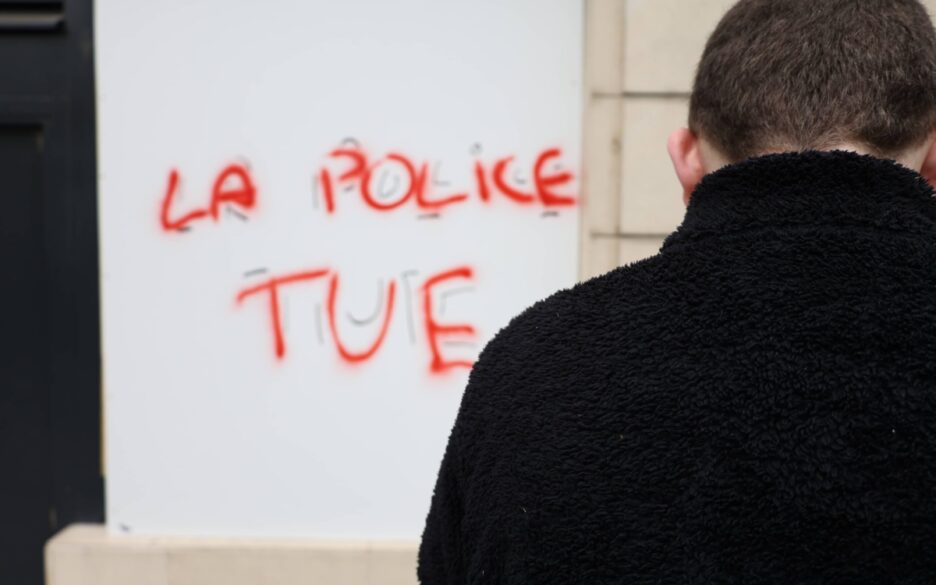 Black bloc Lyon casseur