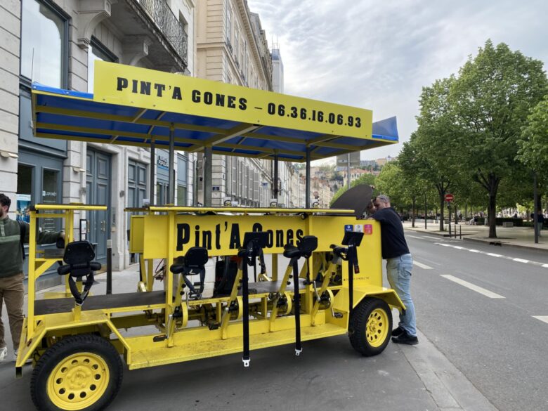 vélo bière lyon