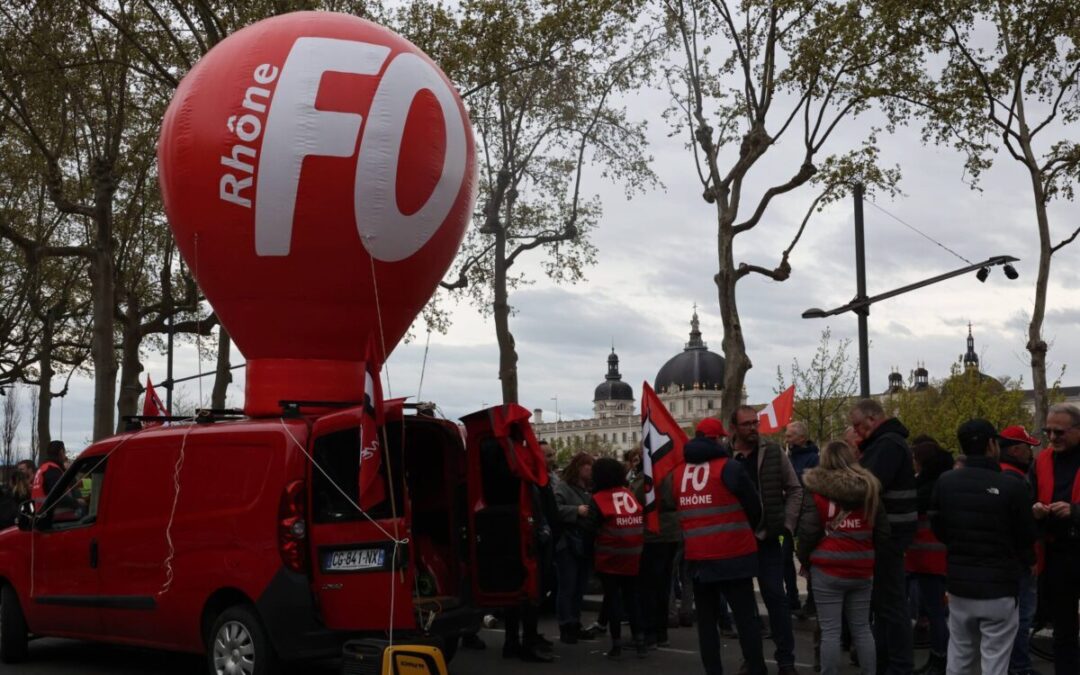 Manifestation retraites FO