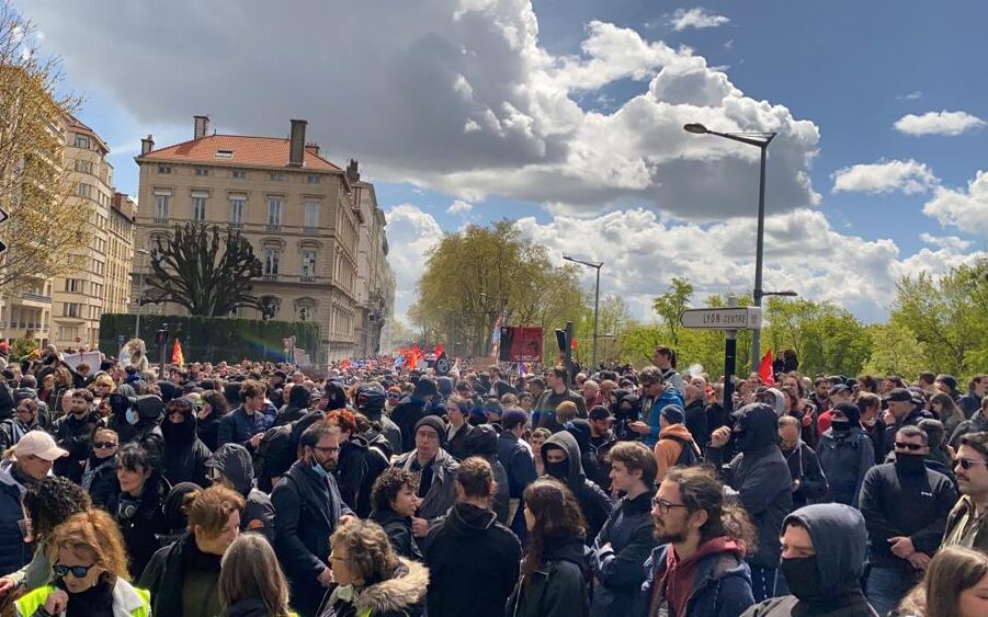 manifestation retraites Lyon