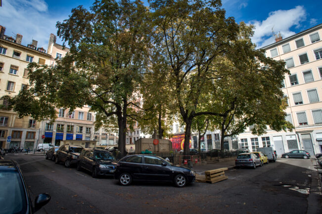 Piétonnisation et végétalisation pour la place du à Lyon