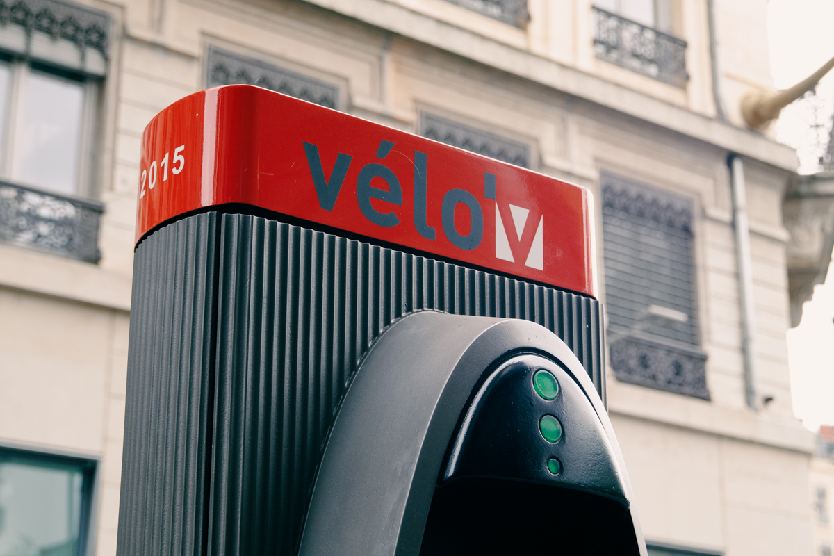 Station Vélo'v @Hugo LAUBEPIN