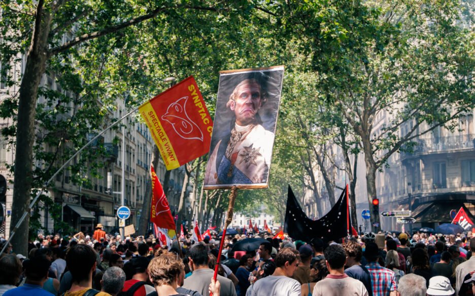 Manifestation contre la réforme des retraites à Lyon @Hugo LAUBEPIN