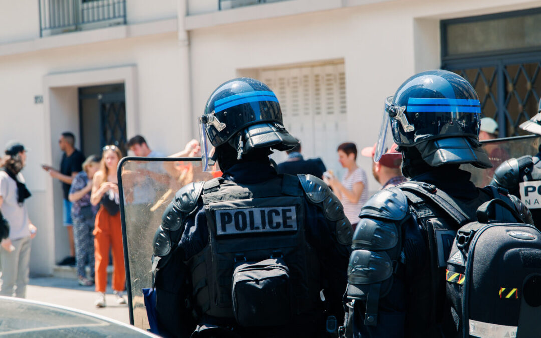 Police Nationale à Lyon @Hugo LAUBEPIN