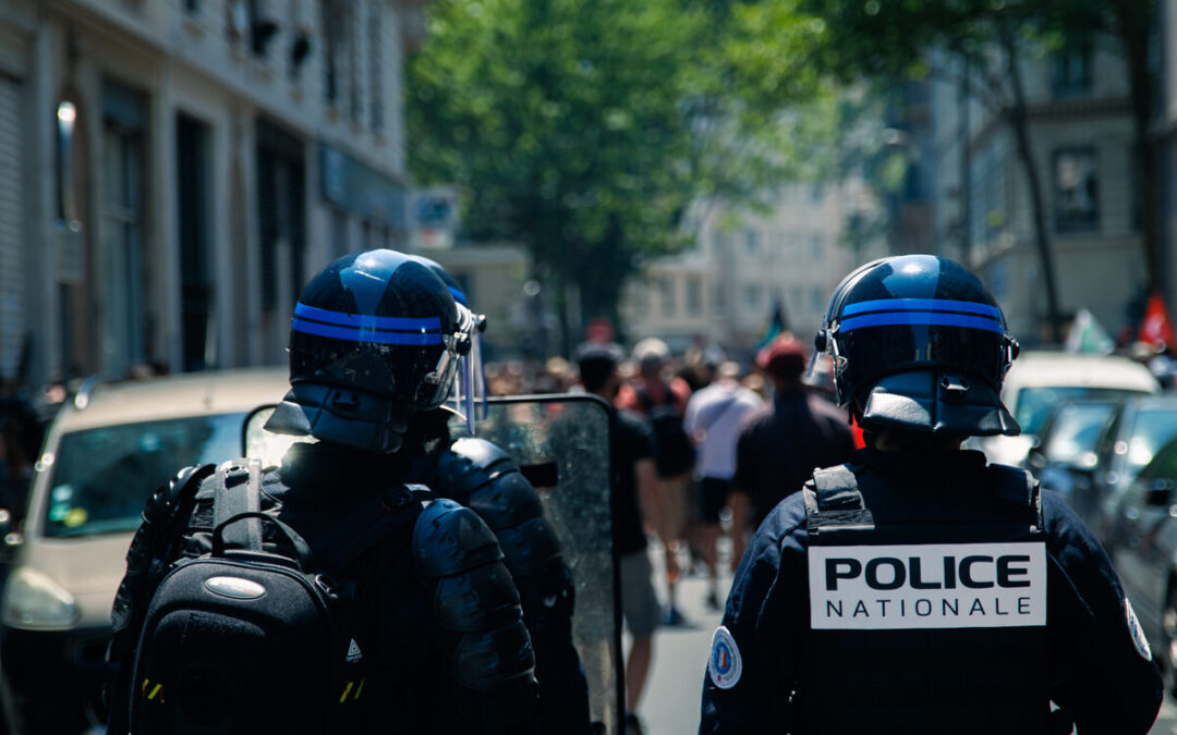 Police Nationale à Lyon @Hugo LAUBEPIN