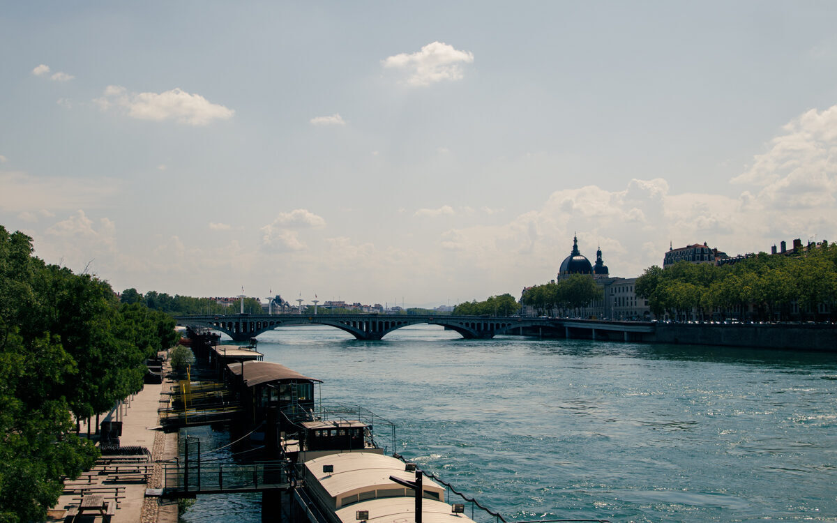 Quais du Rhône à Lyon @Hugo LAUBEPIN