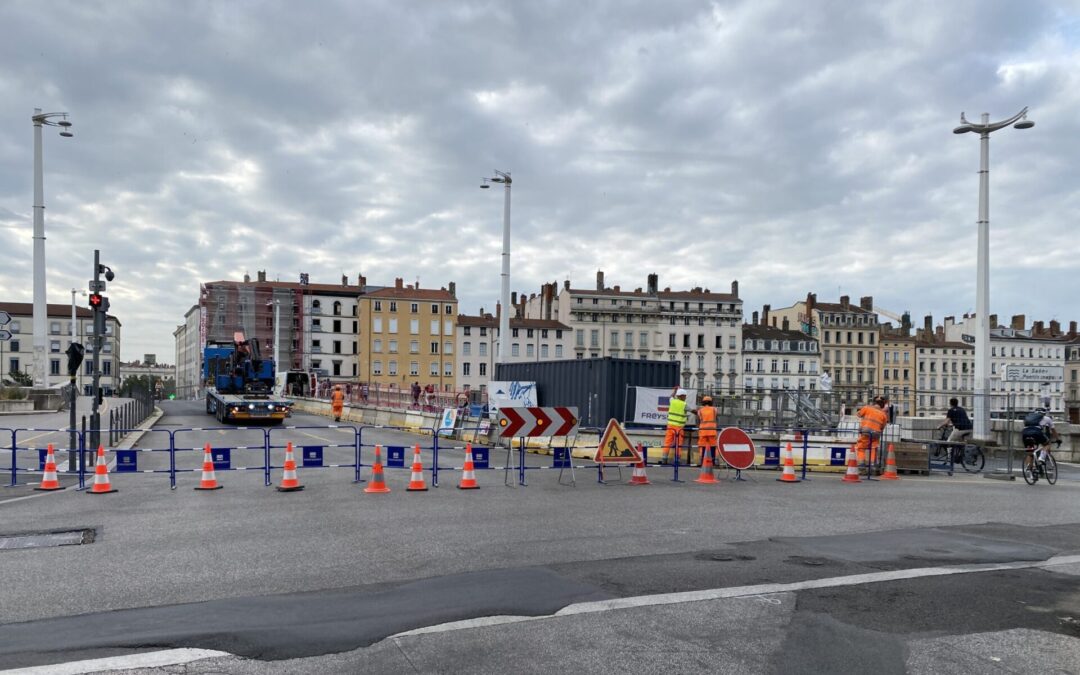 pont bonaparte travaux lyon