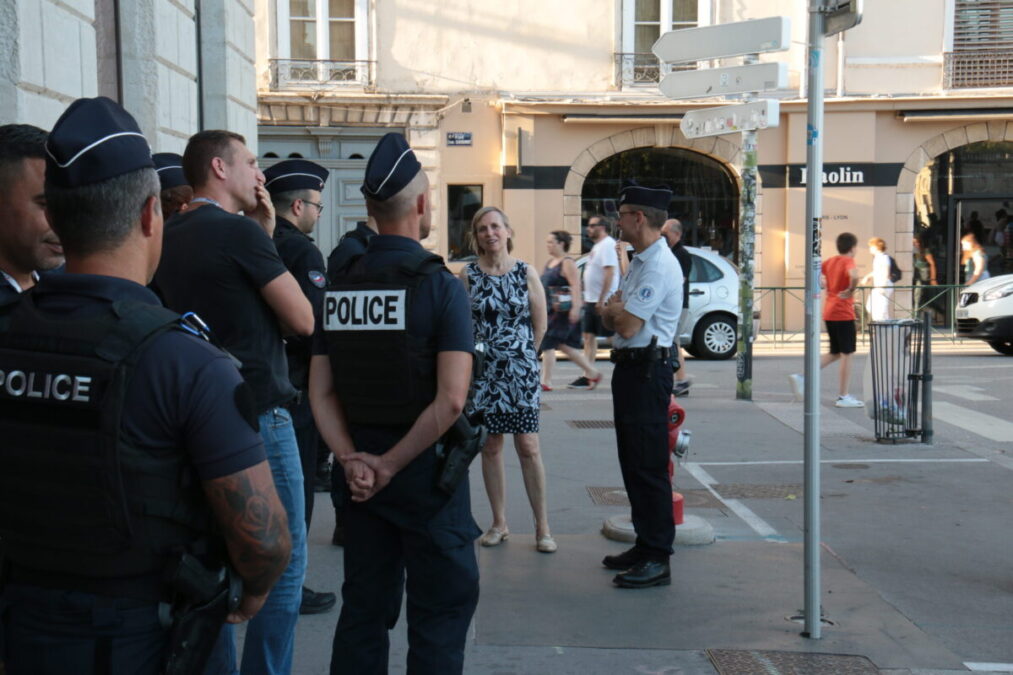 Les forces de l'ordre ont identifié 70 individus étrangers en situation irrégulière. ©Antoine Desvoivre