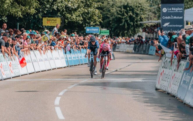 La victoire d'Alexander Cepeda pendant la deuxième étape du Tour de l'Ain @twitter