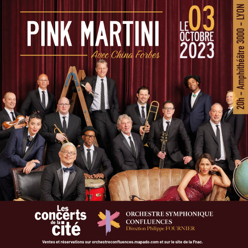 Pink Martini Orchestre symphonique Confluences