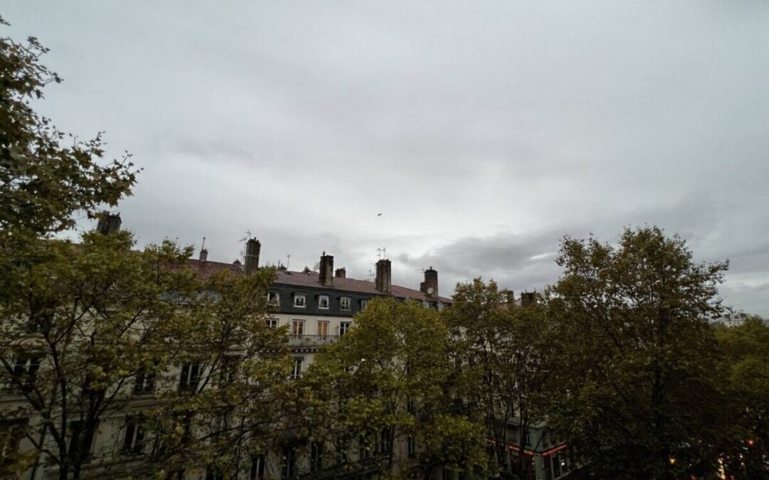 Lyon pluie nuages