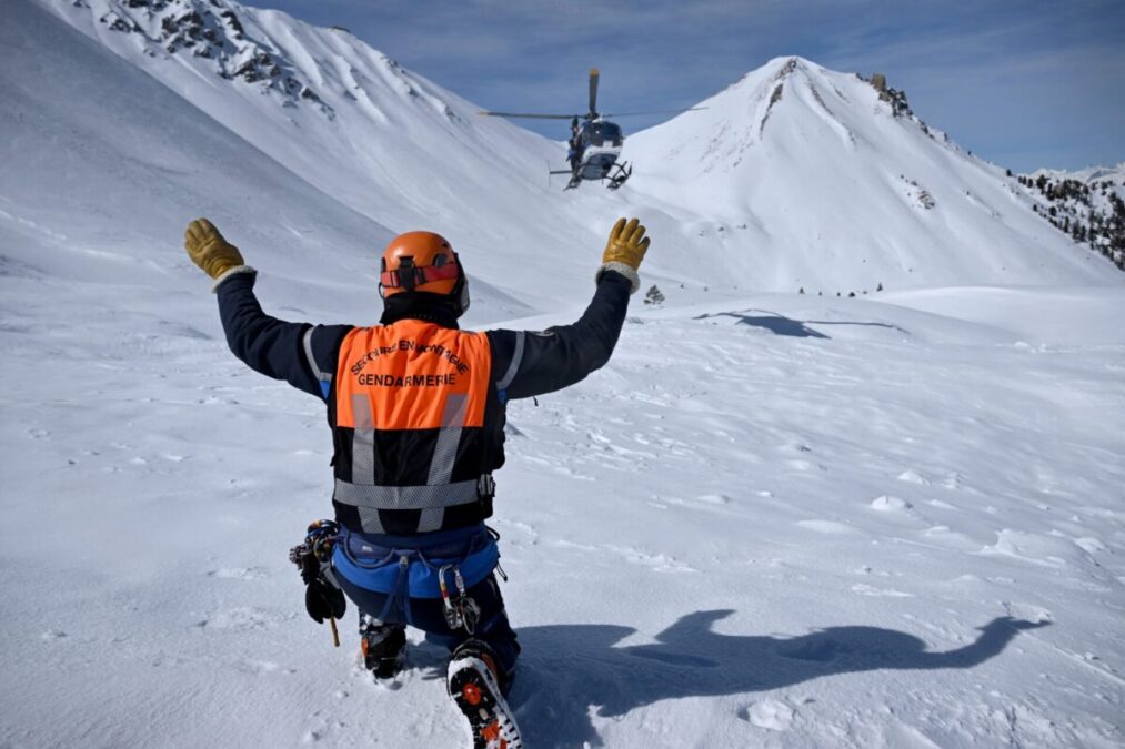 Avalanche PGHM secours en montagne
