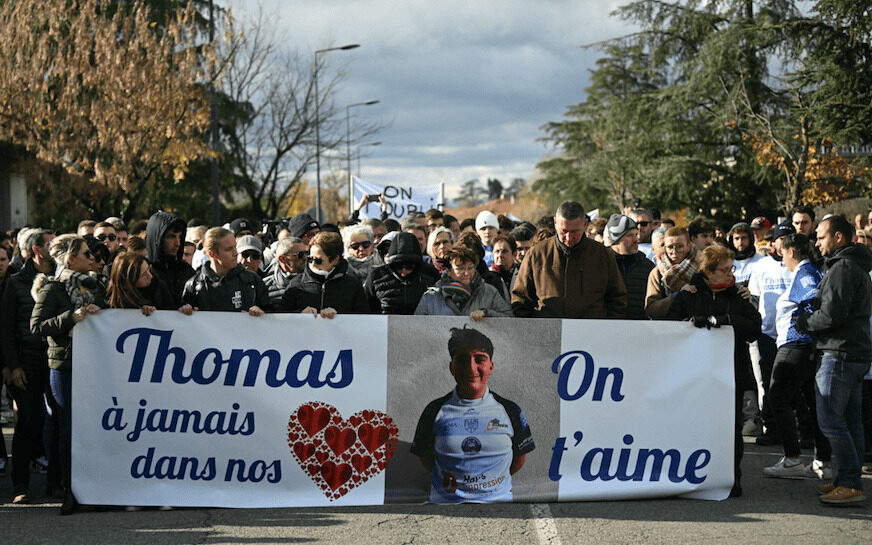 marche pour Thomas