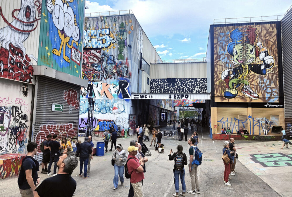 Plus de 57 000 visiteurs se sont rendus au festival Peinture Fraîche à Lyon, un record. (Photo. Peinture Fraîche)