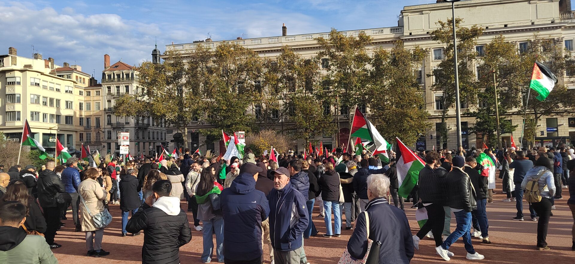 Manifestation pour la paix à Gaza - 18 novembre (Photo. Léo Olivieri)