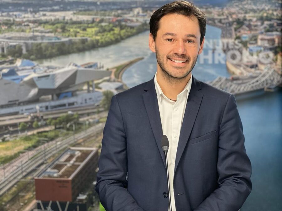 Gauthier Chapuis, coprésident du groupe Les Ecologistes à Lyon