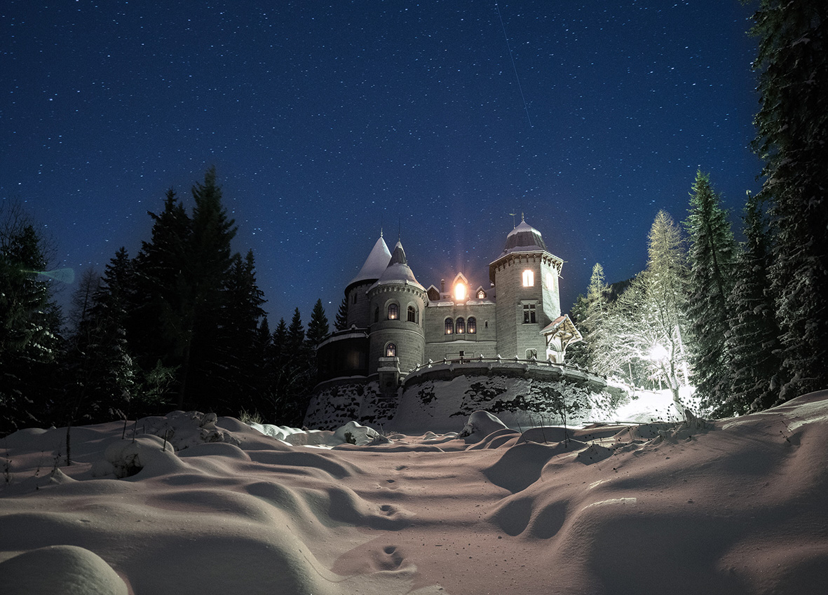 Montblanc dans la vallée de Chamouny - IALP Mountain Museums