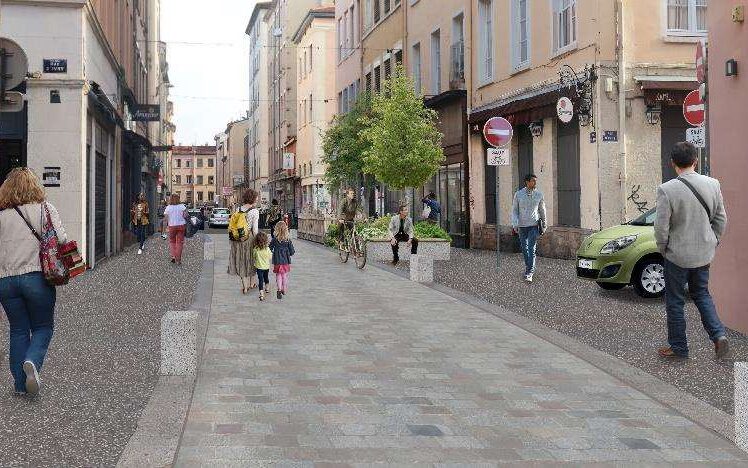 Rue du mail croix rousse