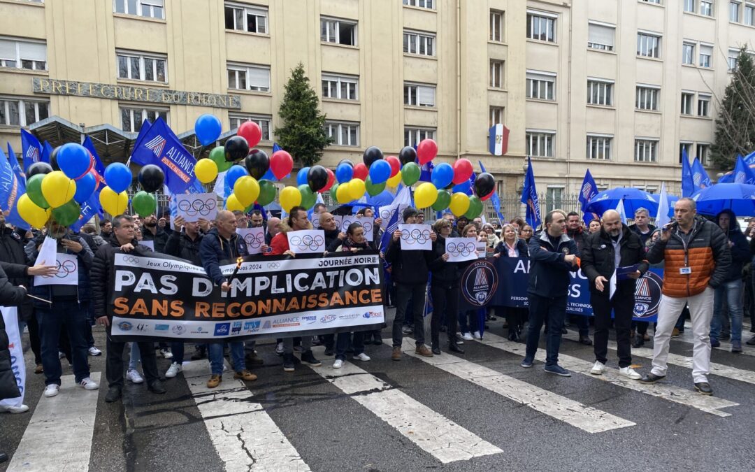 rassemblement police lyon