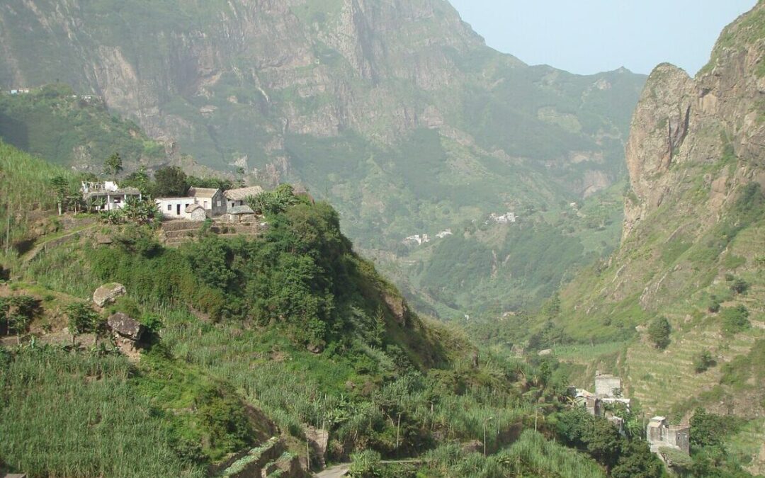 La vallée de Paul, sur l'île de Santo Antão.